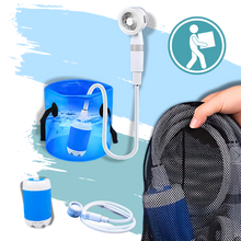 Load image into Gallery viewer, Doccia portatile regolabile per esterni - Ozerty
