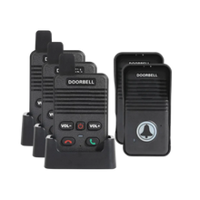 Load image into Gallery viewer, Campanello interfono a comunicazione avanzata -2 Trasmettitori/3 Ricevitori - Ozerty
