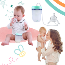 Load image into Gallery viewer, Biberon per autoalimentazione con valvola anticolica - Ozerty
