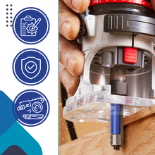 Load image into Gallery viewer, Punte da fresa anti-schiacciamento per legno - Ozerty
