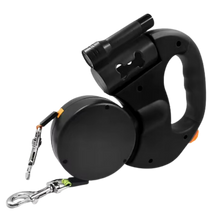 Load image into Gallery viewer, Guinzaglio Retrattile Anti-Groviglio per Cani -Nero - Ozerty
