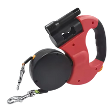 Load image into Gallery viewer, Guinzaglio Retrattile Anti-Groviglio per Cani -Rosso - Ozerty
