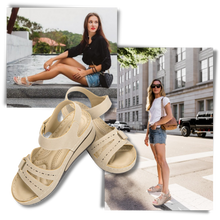 Load image into Gallery viewer, Sandali ortopedici da donna con supporto all&#39;arco plantare - Ozerty
