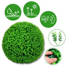 Carica l&#39;immagine nel visualizzatore di Gallery, Palline topiarie di erba sintetica - Ozerty
