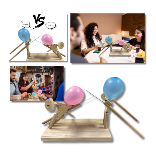 Gioco di scherma con palloncini divertenti di bambù - Ozerty