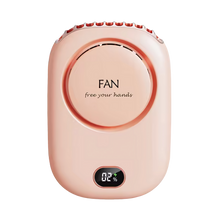 Load image into Gallery viewer, Ventilatore da Collo Portatile Regolabile Senza Pale -Rosa - Ozerty
