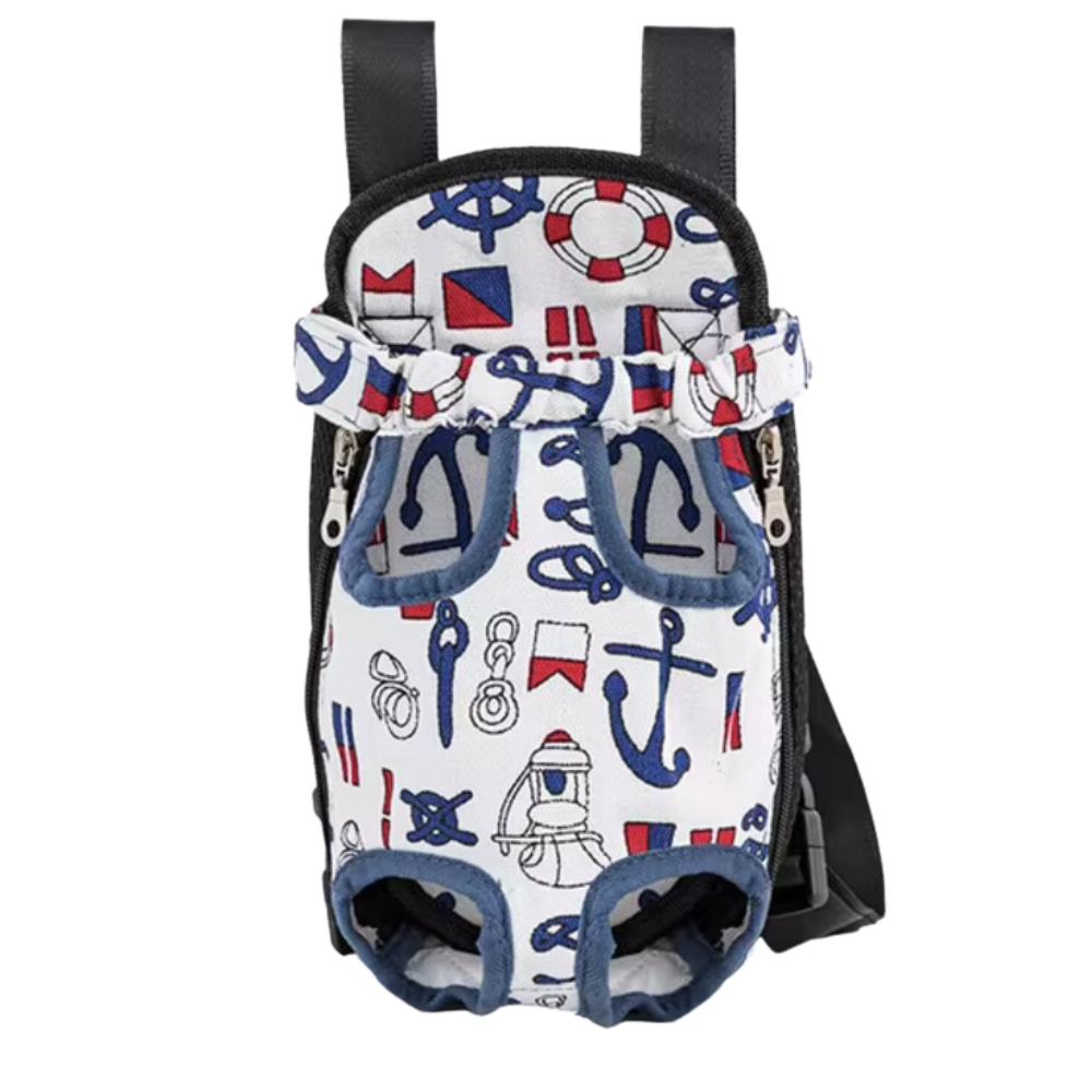 Zaino Trasportatore per Cani e Gatti -Marinaio - Ozerty