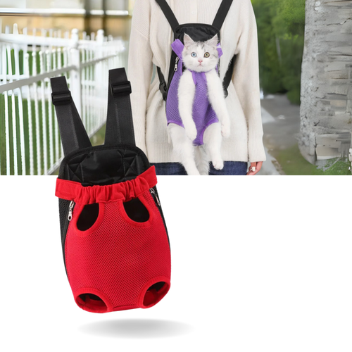 Zaino Trasportatore per Cani e Gatti - Ozerty