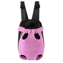 Load image into Gallery viewer, Zaino Trasportatore per Cani e Gatti -Rosa - Ozerty
