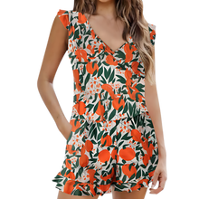 Carica l&#39;immagine nel visualizzatore di Gallery, Pagliaccetto da bagno con reggiseno incorporato -Fiori - Ozerty
