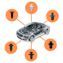 Load image into Gallery viewer, Set di clip per pannello porta auto - Ozerty
