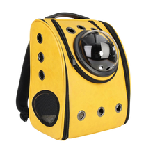 Load image into Gallery viewer, Zaino da viaggio per gatti -Giallo - Ozerty
