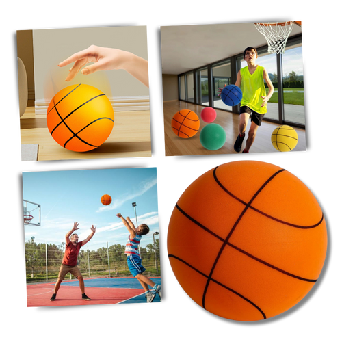 Pallone da basket silenzioso colorato - Ozerty