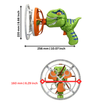 Carica l&#39;immagine nel visualizzatore di Gallery, Macchina per bolle di sapone colorate a forma di dinosauro - Ozerty
