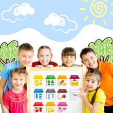 Carica l&#39;immagine nel visualizzatore di Gallery, Magneti educativi colorati - Ozerty
