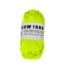 Load image into Gallery viewer, Filato colorato a bagliore morbido -Giallo - Ozerty
