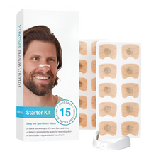 Load image into Gallery viewer, Comode strisce per la respirazione nasale -1x Confezione - Ozerty
