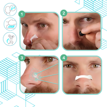Load image into Gallery viewer, Comode strisce per la respirazione nasale - Ozerty
