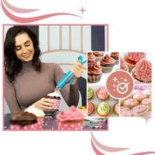 Carica l&#39;immagine nel visualizzatore di Gallery, Kit completo per la decorazione di torte - Ozerty
