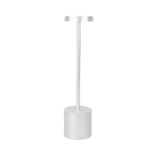 Load image into Gallery viewer, Lampada da tavolo ricaricabile senza fili -Argento - Ozerty
