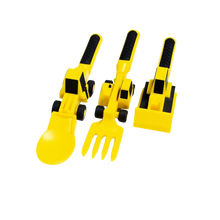 Load image into Gallery viewer, Set di piatti e utensili per un&#39;alimentazione creativa e costruttiva -Set di posate - Ozerty
