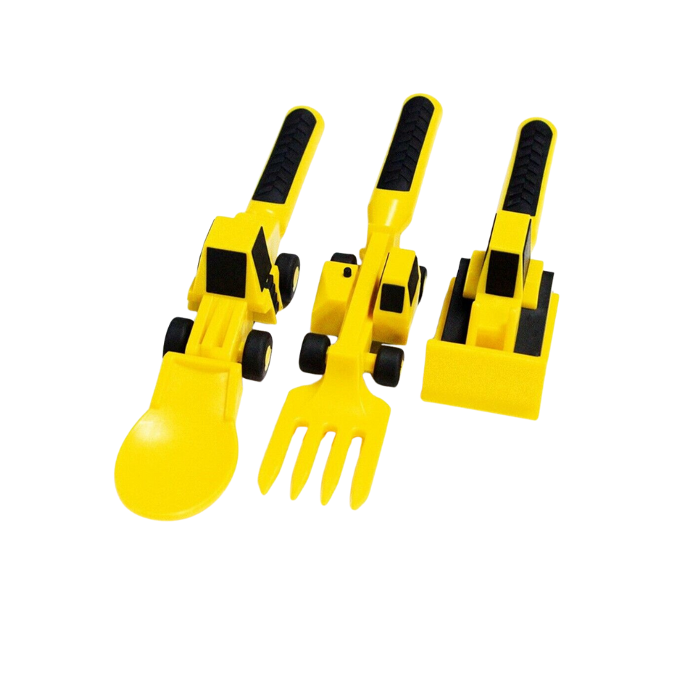 Set di piatti e utensili per un'alimentazione creativa e costruttiva -Set di posate - Ozerty