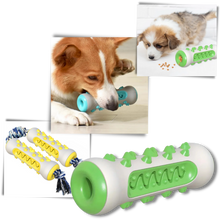 Load image into Gallery viewer, Giocattolo da masticare per la cura dei denti per cani - Ozerty
