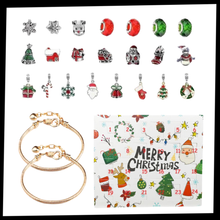 Load image into Gallery viewer, Calendario dell&#39;Avvento 24 Giorni con Gioielli Fai-da-Te - Ozerty
