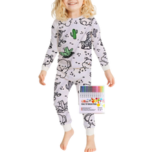 Carica l&#39;immagine nel visualizzatore di Gallery, Pigiama Doodle Dream -Animali domestici - Ozerty
