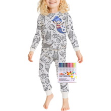 Carica l&#39;immagine nel visualizzatore di Gallery, Pigiama Doodle Dream -Sirenetta - Ozerty
