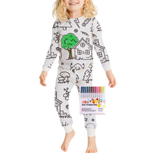Carica l&#39;immagine nel visualizzatore di Gallery, Pigiama Doodle Dream -La mia casa - Ozerty
