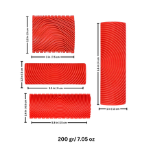 Load image into Gallery viewer, Strumento a doppia gomma per venatura del legno - Ozerty
