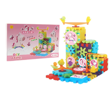 Load image into Gallery viewer, Blocchi da costruzione educativi a doppio funzionamento -Unicorno - Ozerty

