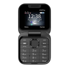 Load image into Gallery viewer, Telefono cellulare pieghevole Dual Sim piccolo  -I16 Pro/Nero - Ozerty

