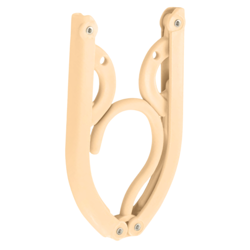 Appendini Pieghevoli a Doppia Dimensione -Beige - Ozerty