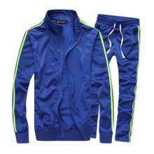 Load image into Gallery viewer, Tuta da ginnastica dinamica da uomo -Blu/MBlu/LBlu/XLBlu/XXLBlu/3XLBlu/4XLBlu/5XL - Ozerty
