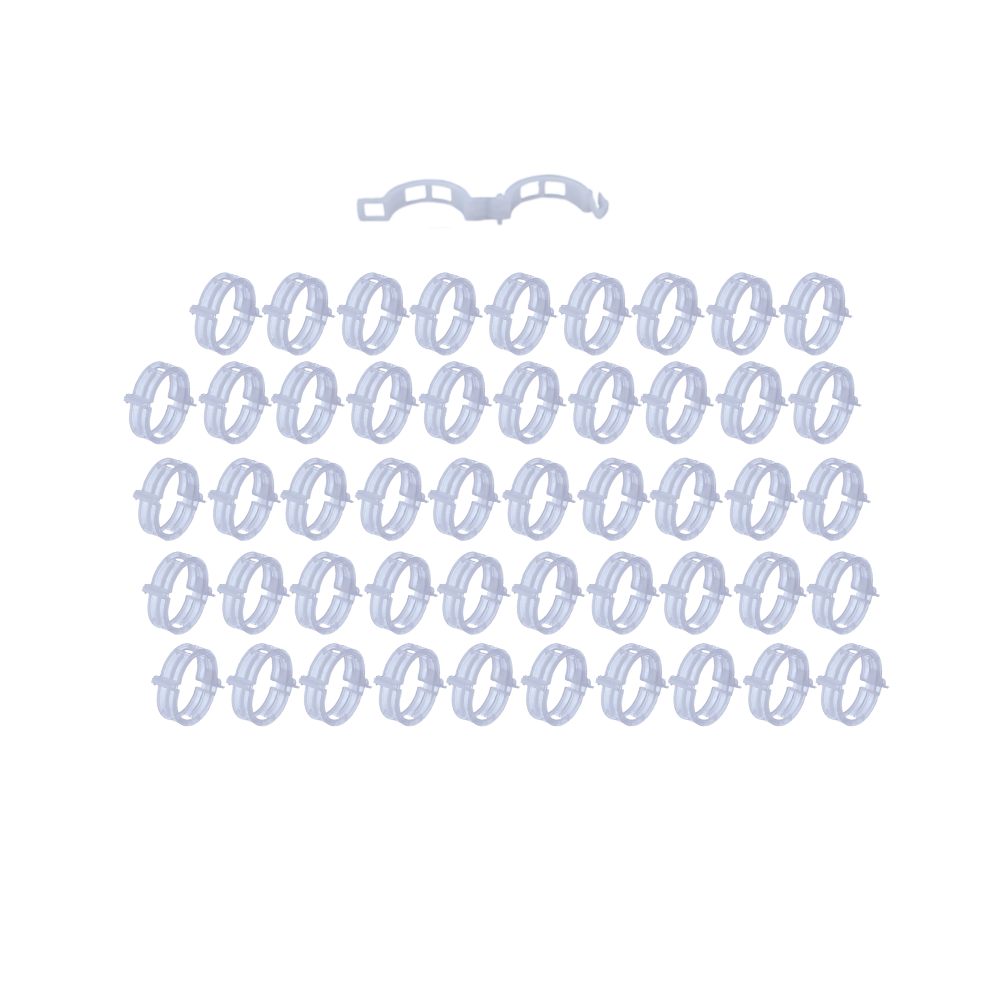 Supporto per piante facile da agganciare -50 Pezzi - Ozerty