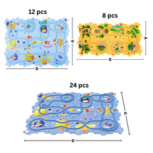 Load image into Gallery viewer, Set di piste educative per auto elettriche - Ozerty
