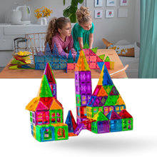 Load image into Gallery viewer, Blocchi da costruzione magnetici educativi - Ozerty

