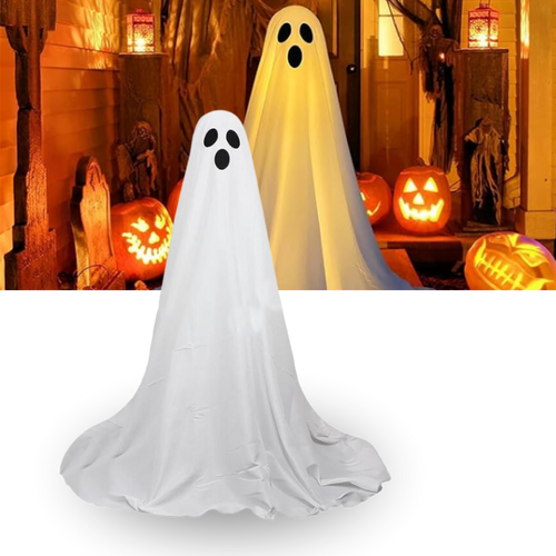 Fantasma di Halloween dall'inquietante display luminoso - Ozerty