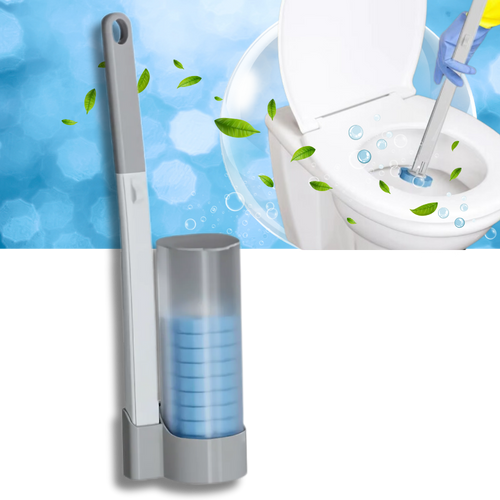 Spazzola per WC monouso a pulizia efficiente - Ozerty