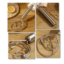 Load image into Gallery viewer, Frusta per impasto danese in acciaio inossidabile - Ozerty
