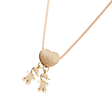 Load image into Gallery viewer, Elegante collana con charm per la mamma

