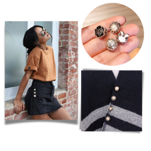 Load image into Gallery viewer, Eleganti spille a bottone senza cuciture - Ozerty
