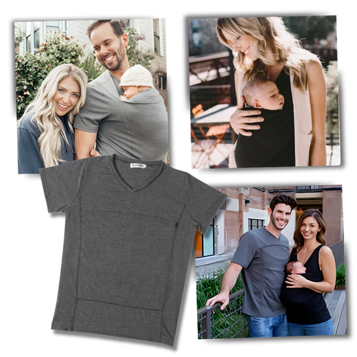 Maglietta canguro ergonomica alla moda - Ozerty