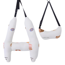 Load image into Gallery viewer, Cuscino da Viaggio per Collo con Supporto Ergonomico -Orso beige - Ozerty
