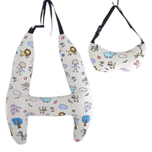 Load image into Gallery viewer, Cuscino da Viaggio per Collo con Supporto Ergonomico -Animale dei cartoni animati - Ozerty, Cuscino da Viaggio per Collo con Supporto Ergonomico -Dinosauro bianco - Ozerty
