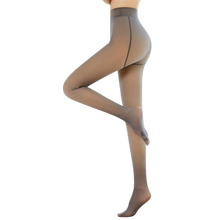 Load image into Gallery viewer, Collant foderati in pile finto traslucido -Caffè/Spessore1/S-MCaffè/Spessore1/L-XLCaffè/Spessore2/S-MCaffè/Spessore2/L-XLCaffè/Spessore3/S-MCaffè/Spessore3/L-XL - Ozerty
