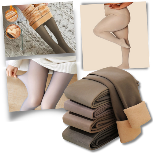 Collant foderati in pile finto traslucido - Ozerty