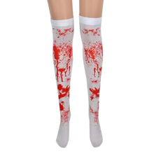 Load image into Gallery viewer, Calze Compressori con Design Festivi per Halloween -Bloody Mary - Ozerty
